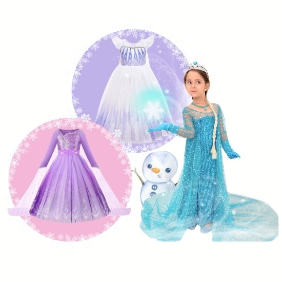 Dress Up Like A Frozen Princess with an Ice Queen Dress Princess Twirl Dress Up Like A Frozen Princess with an Ice Queen Dress Princess Twirl