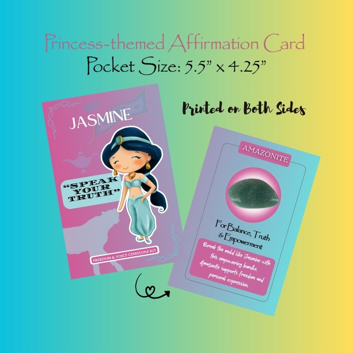 Princess Jasmine's Freedom & Voice Gemstone Kit - Amazonite