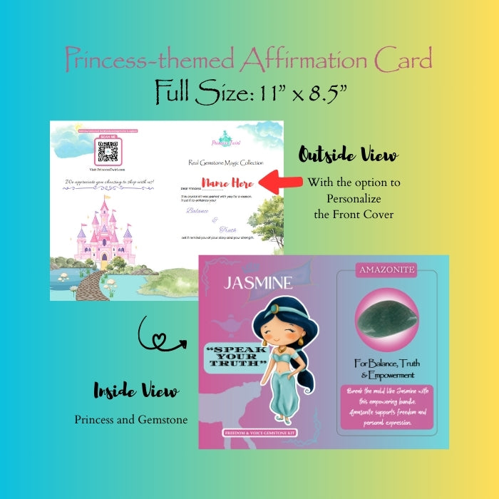 Princess Jasmine's Freedom & Voice Gemstone Kit - Amazonite