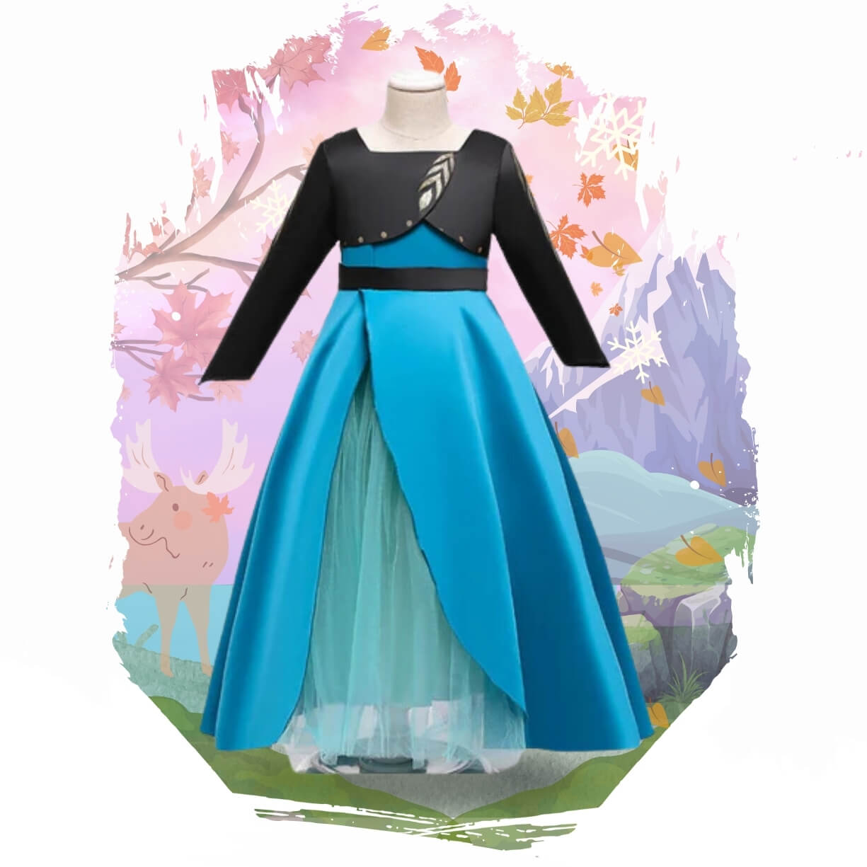 Deals frozen anna gown