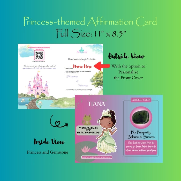 Princess Tiana's Ambition & Abundance Gemstone Kit - Green Jade