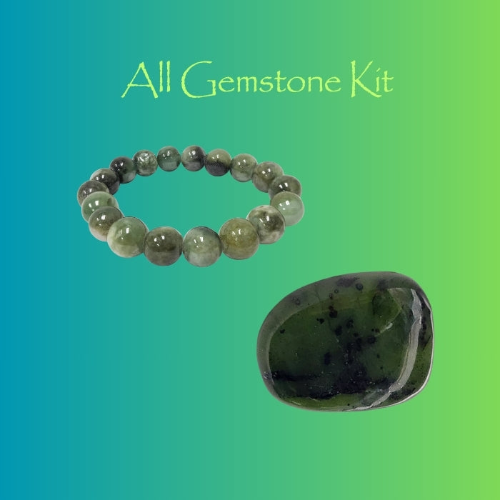 Princess Tiana's Ambition & Abundance Gemstone Kit - Green Jade
