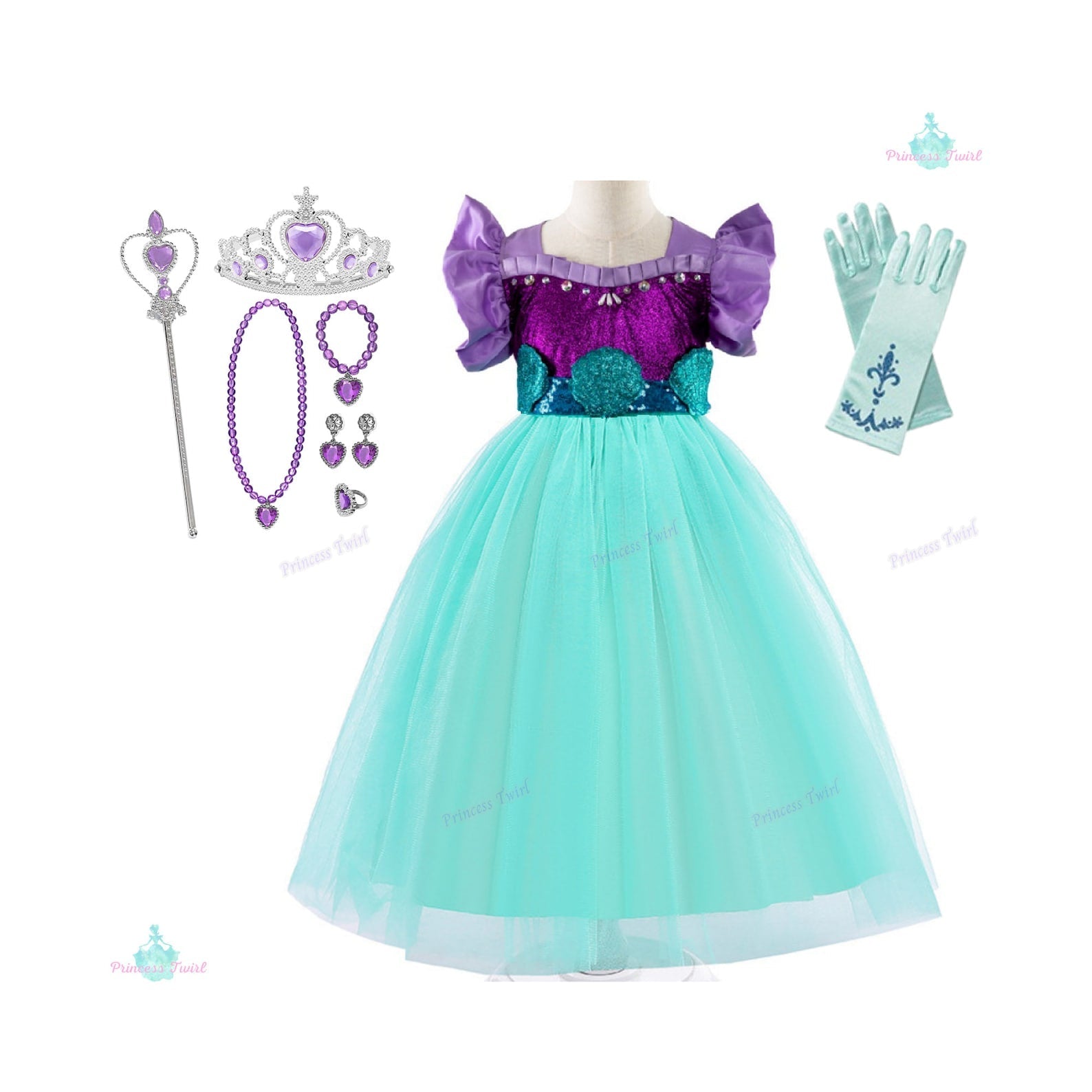 Mermaid shops princess dress