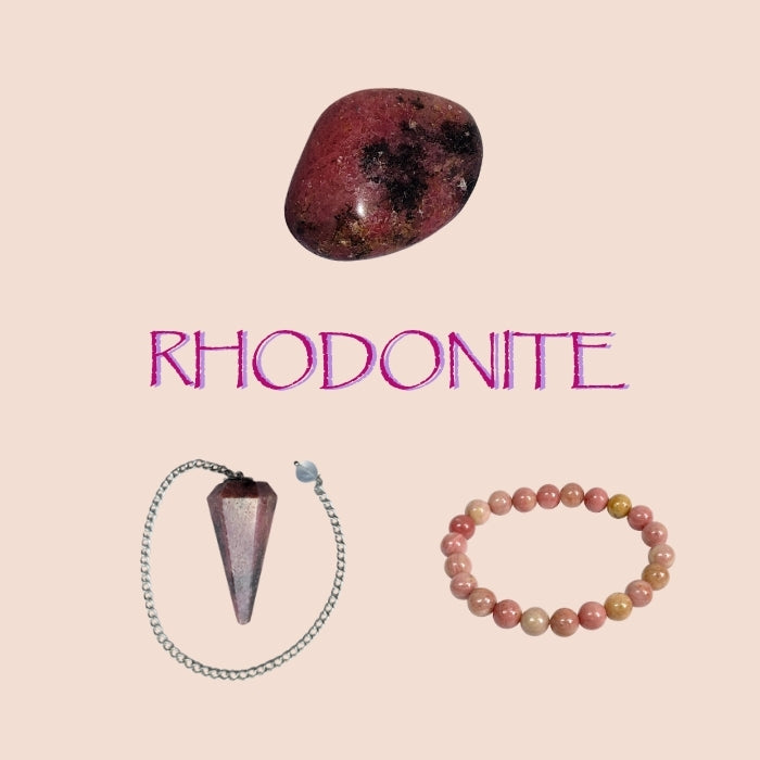 Princess Anna's Passion & Power Gemstone Kit - Rhodonite