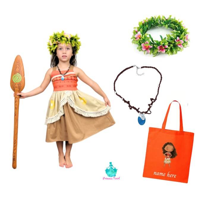 New Princess Moana Dress