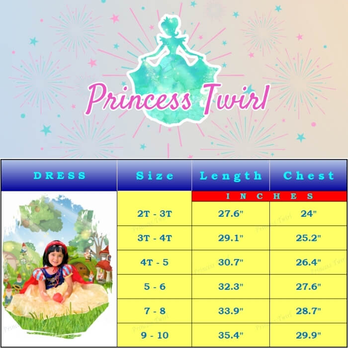 snow white the movie dress for girls age 2 3 4 5 6 7 8 9 10