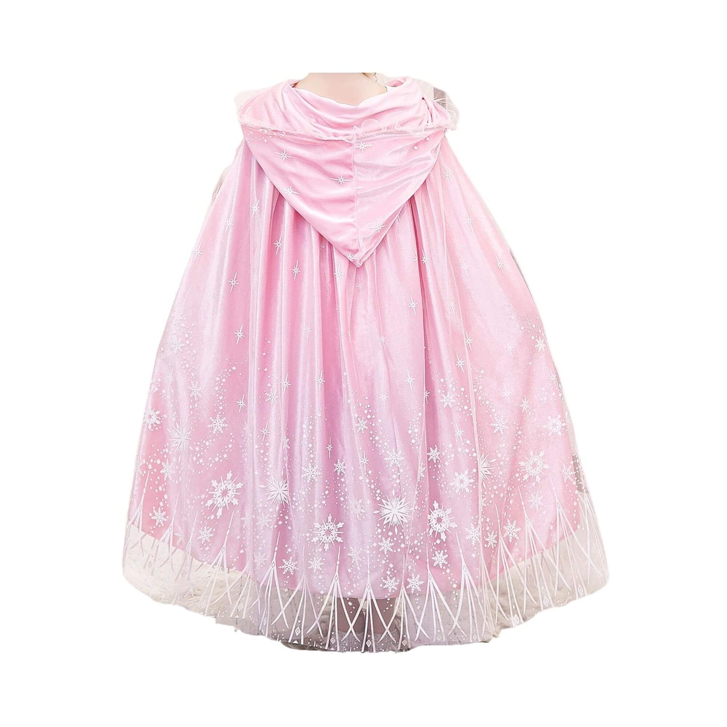 Luxury Princess Cloak with Hooded Cape - Rapunzel and Aurora Inspired, Personalized Tote Bag Included! Perfect for Halloween or a Personalized Gift