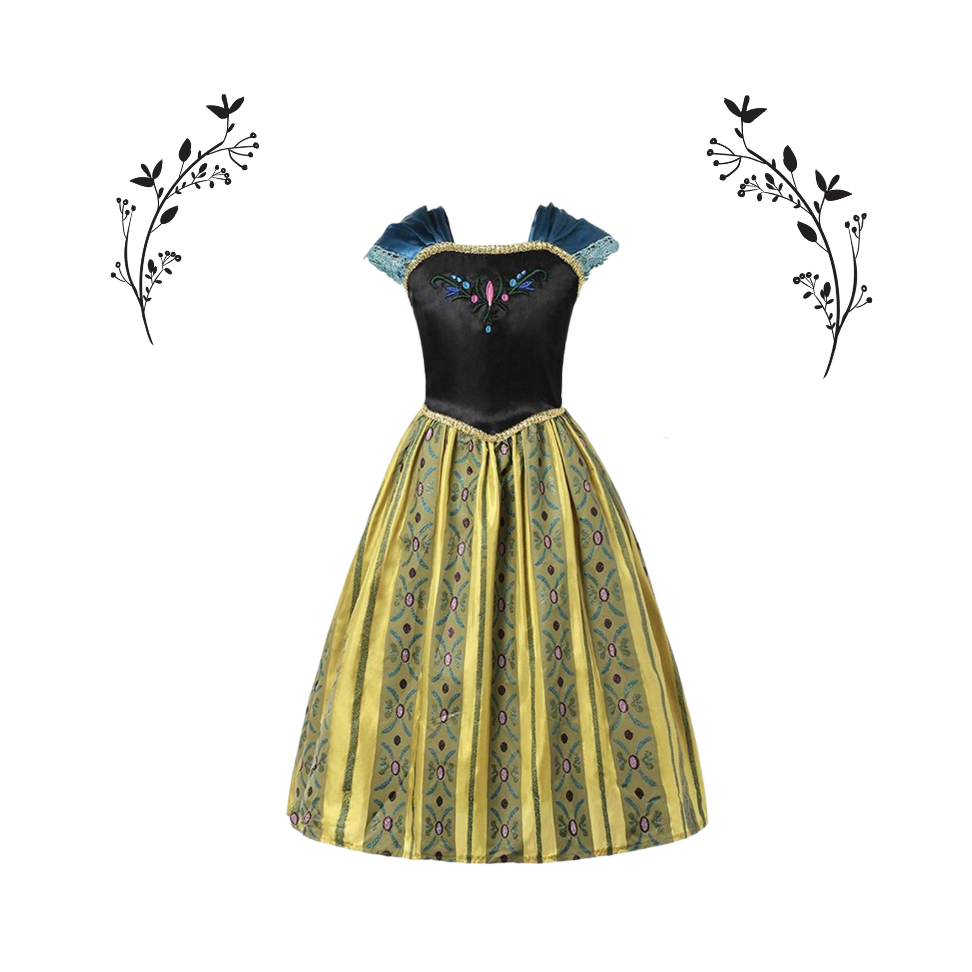 Dress like Royalty with Anna's Coronation Frozen Dress and Accessories