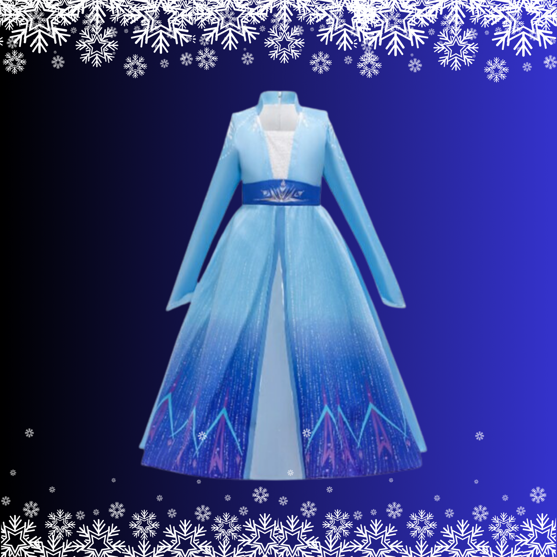 The Ultimate Elsa Birthday Dress and Frozen 2 Accessories Gift Set!