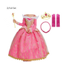 Disney-Inspired Sleeping Beauty Princess Aurora Deluxe Dress with Accessories Full Set