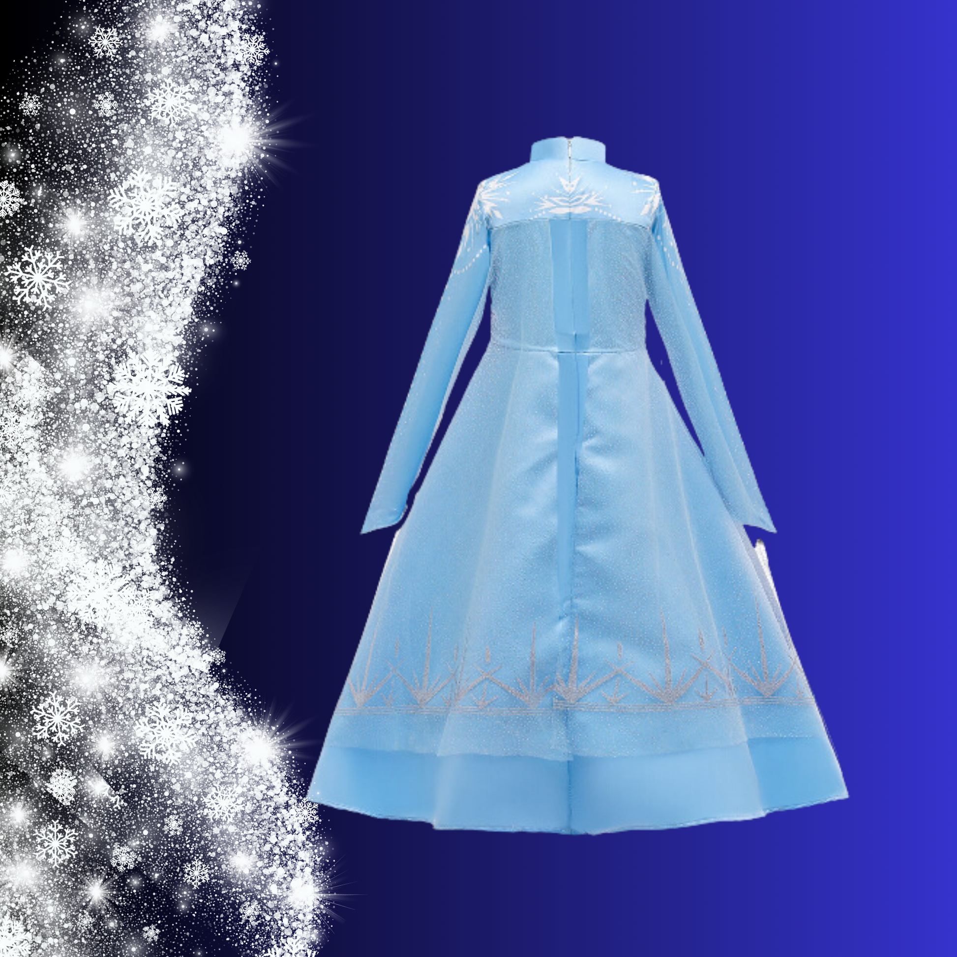 The Ultimate Elsa Birthday Dress and Frozen 2 Accessories Gift Set!