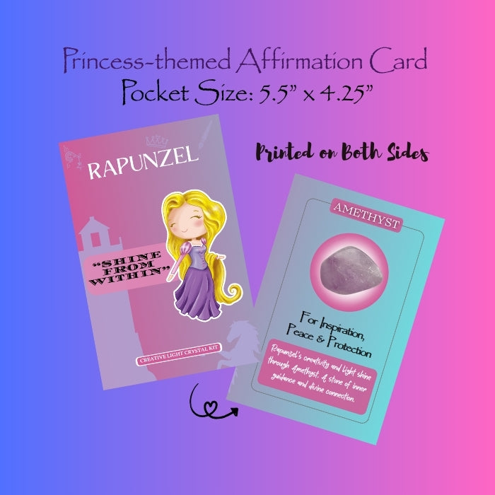 Princess Rapunzel's Creative Light Crystal Kit - Amethyst