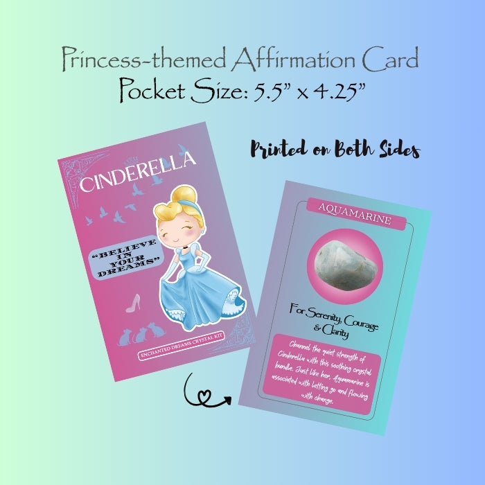 Princess Cinderella's Enchanted Dreams Crystal Kit - Aquamarine