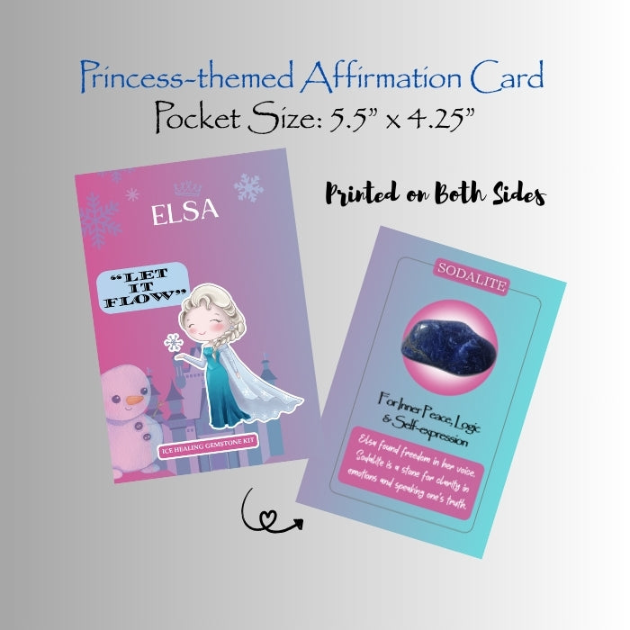 Princess Elsa's Ice Healing Gemstone Kit - Sodalite