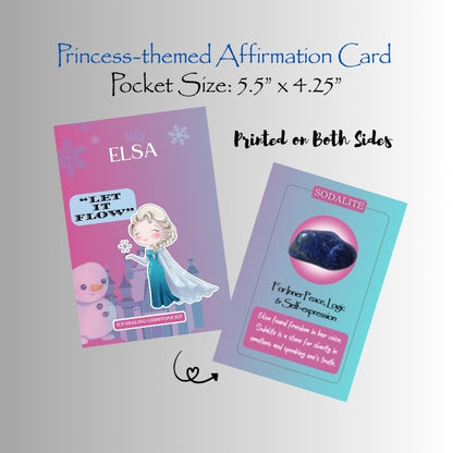 Princess Elsa's Ice Healing Gemstone Kit - Sodalite