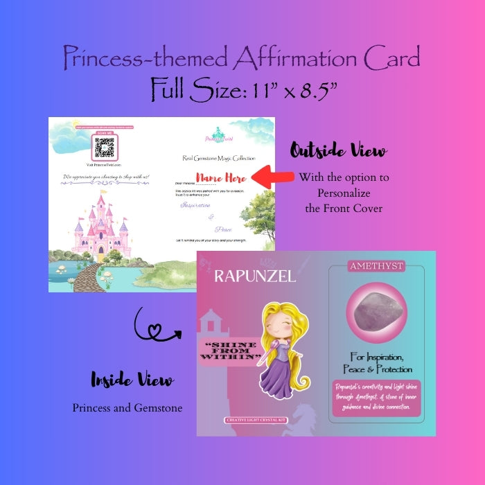 Princess Rapunzel's Creative Light Crystal Kit - Amethyst