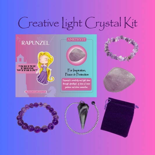 Princess Rapunzel's Creative Light Crystal Kit - Amethyst