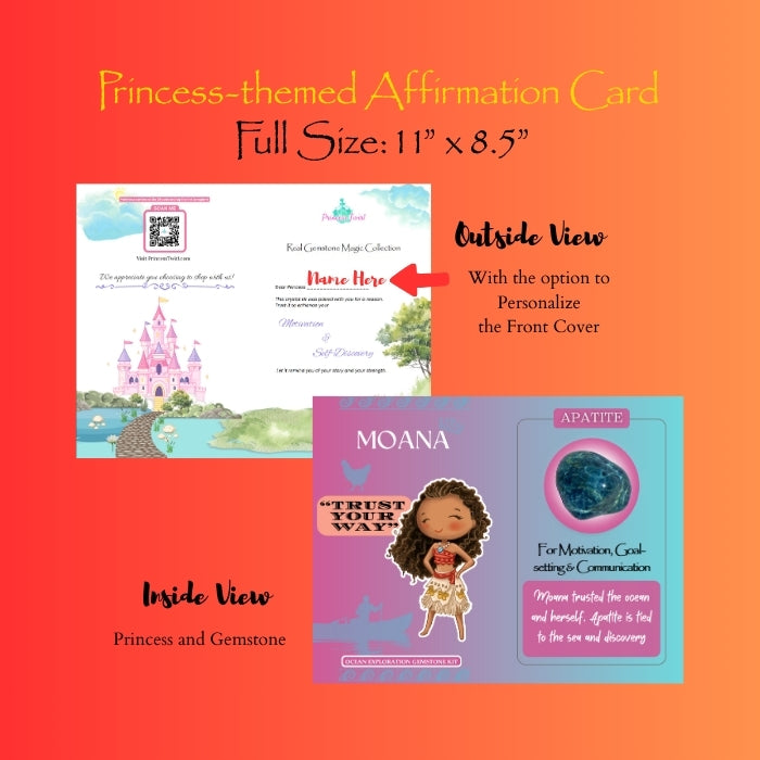Princess Moana's Ocean Exploration Gemstone Kit - Apatite