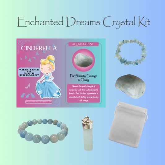 Princess Cinderella's Enchanted Dreams Crystal Kit - Aquamarine