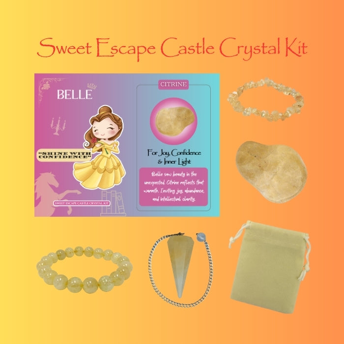 Princess Belle' Sweet Escape Castle Crystal Kit - Citrine