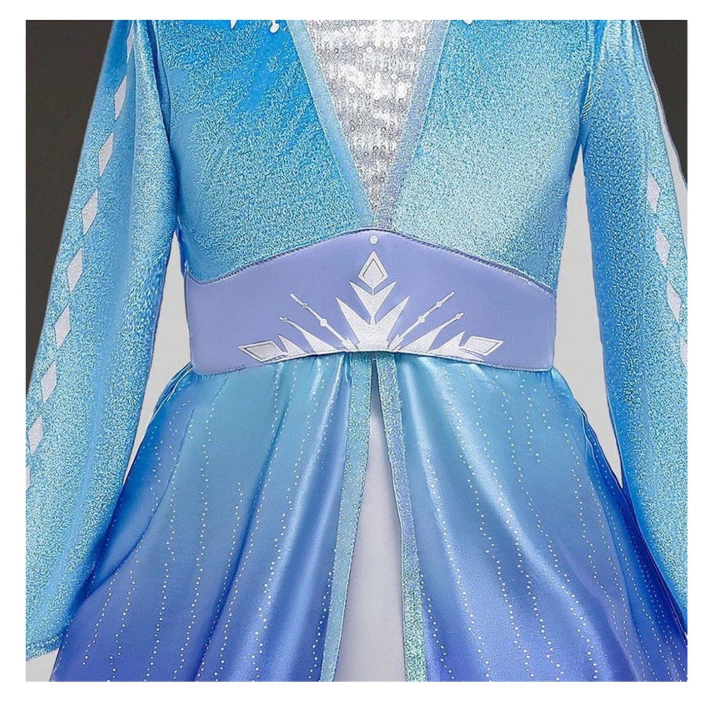 Deluxe Elsa Halloween Costume with Frozen 2 Dress and Ice Queen Accessories