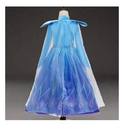 Deluxe Elsa Halloween Costume with Frozen 2 Dress and Ice Queen Accessories