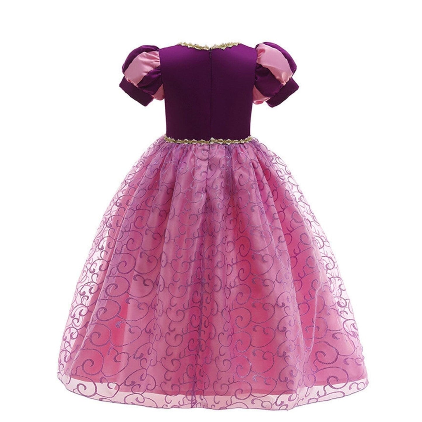 Deluxe Purple Rapunzel Birthday Dress - Disney-Inspired Princess Costume