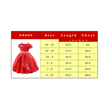 Disney-Inspired Elena of Avalor Birthday Dress