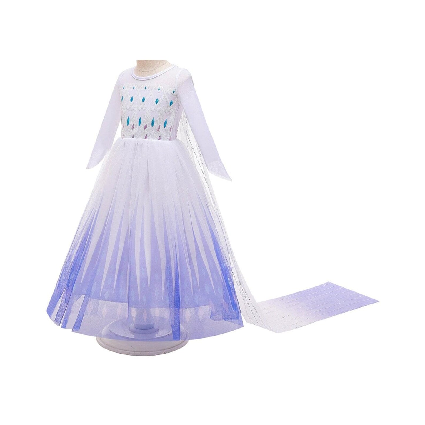 Disney-Inspired Elsa Frozen 2 Dress with Accessories