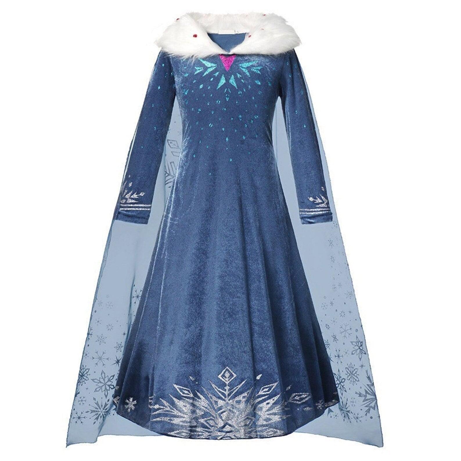 Disney-Inspired Frozen Elsa Dress and Olaf Adventure Costume Dress Only