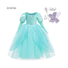 Disney-Inspired Little Mermaid Birthday Ariel Dress + Accessories Full Set