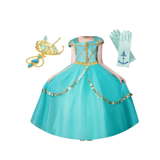 Disney-Inspired Princess Jasmine Birthday Dress