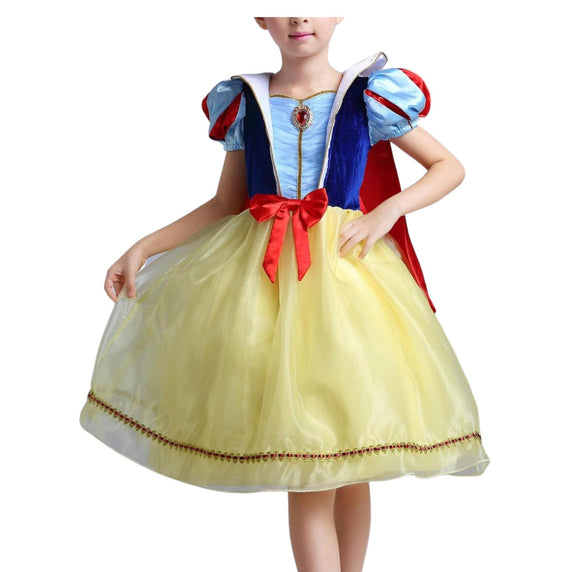 Disney-Inspired Snow White Deluxe Costume for Dress Up or Birthday