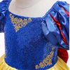 Disney-Inspired Snow White Dress for Girls and Toddlers