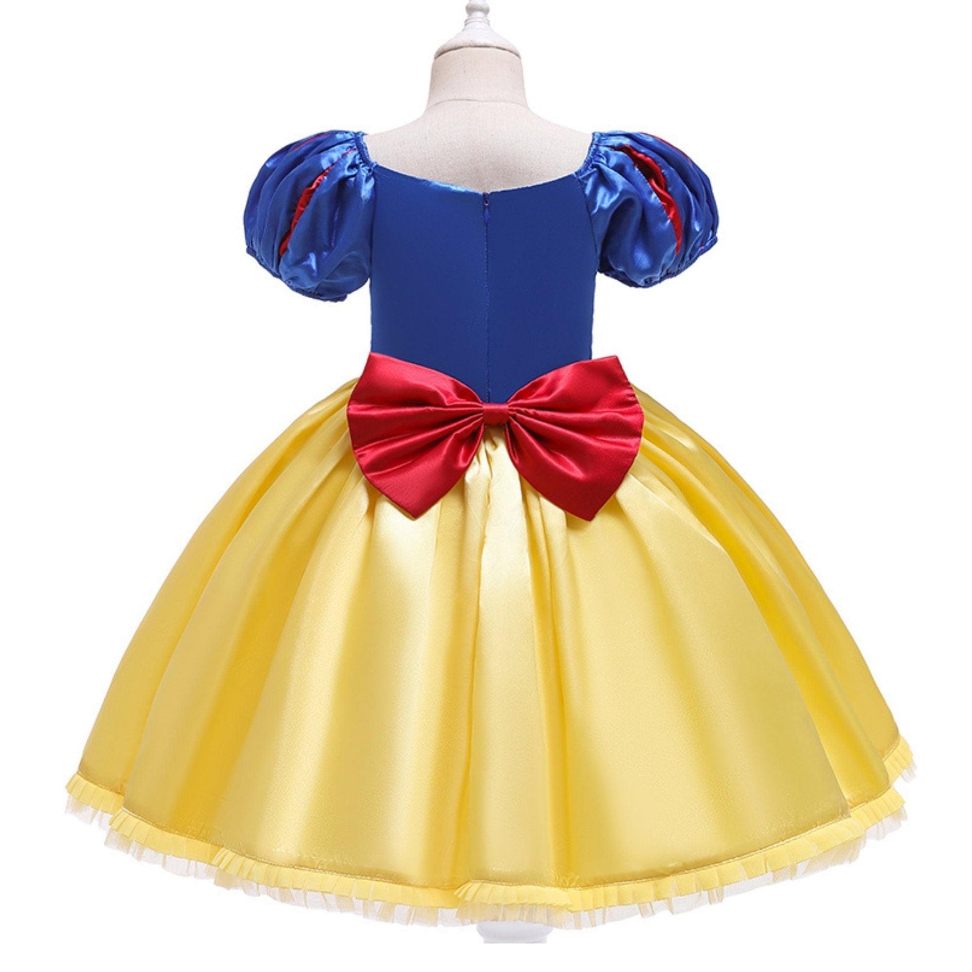 Disney-Inspired Snow White Dress for Girls and Toddlers