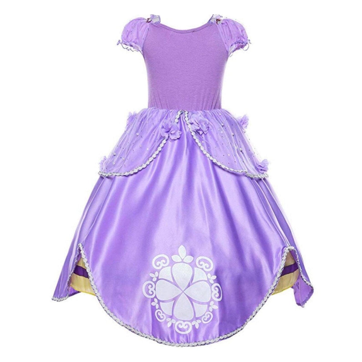 Disney-Inspired Sofia the First Birthday Dress for Little Princesses