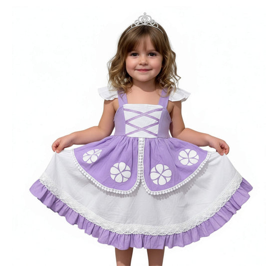 Sofia the First Purple Kids Dress Everyday Costume