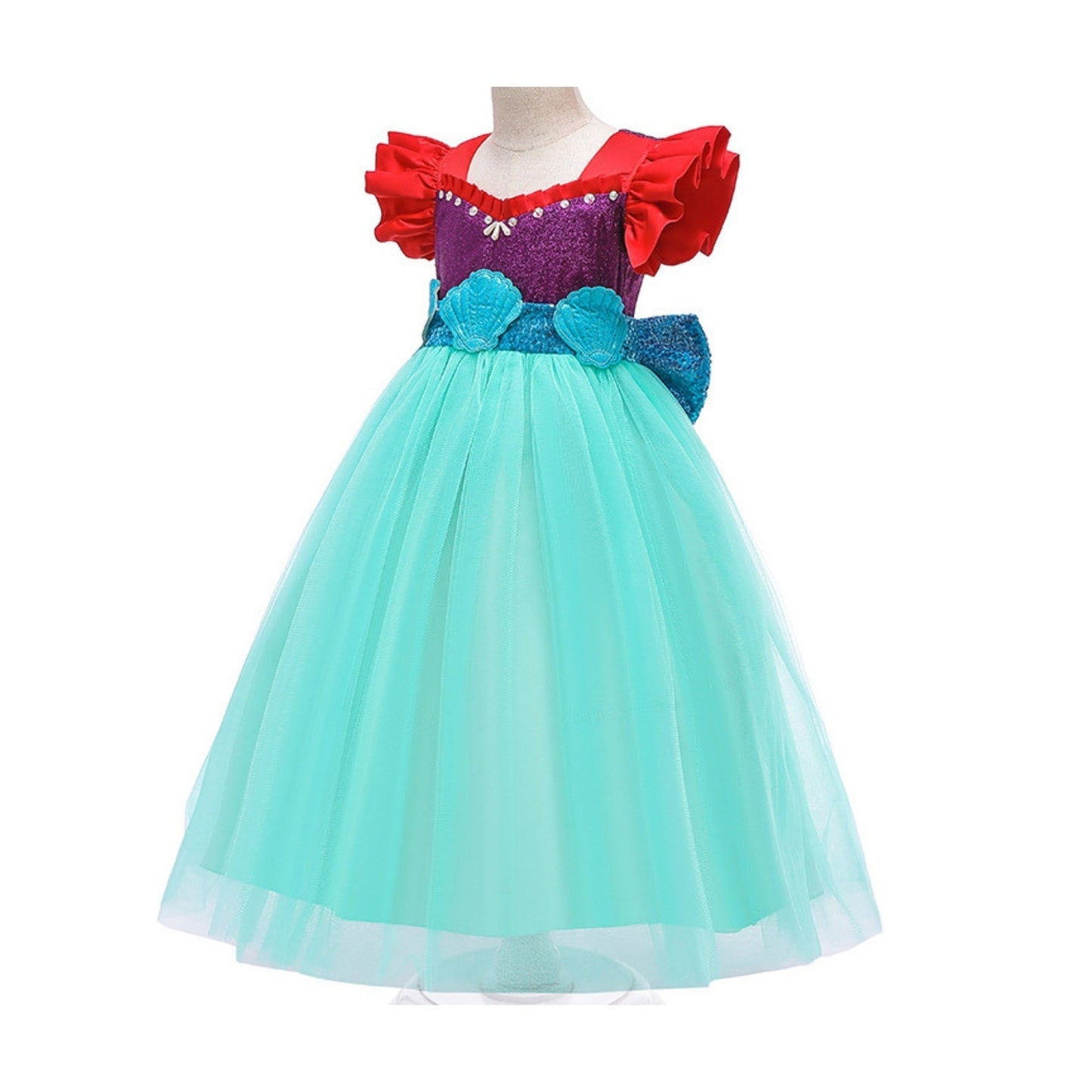 Dive into adventure with Ariel’s little mermaid Disney-Inspired dress