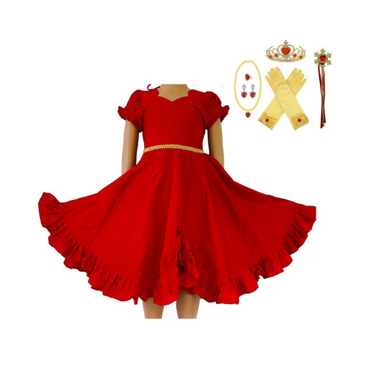 Elena of Avalor Birthday Dress for Girls with Matching Accessories