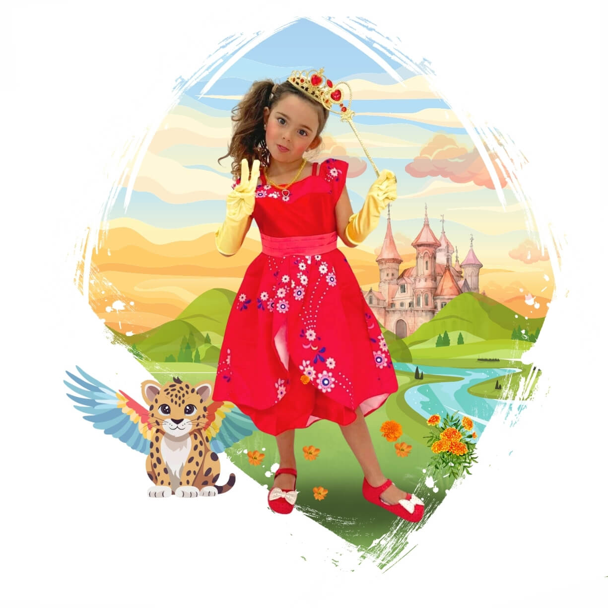 elena of avalor dress latina princess dress for kids and toddlers