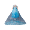 Elsa Blue Ice Queen Dress: Perfect Frozen Birthday, Christmas, or Any Occasion Gift!