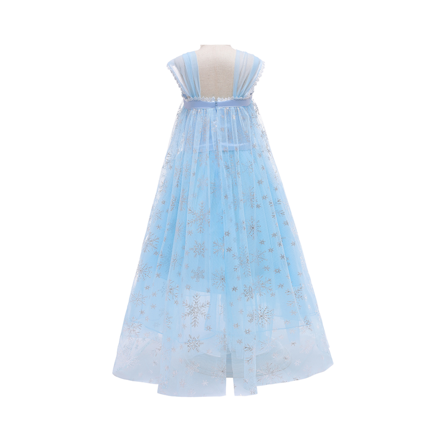 Elsa Gift Set with Accessories: Frozen Dress, Birthday Dress, and Costume for Your Little Ice Queen