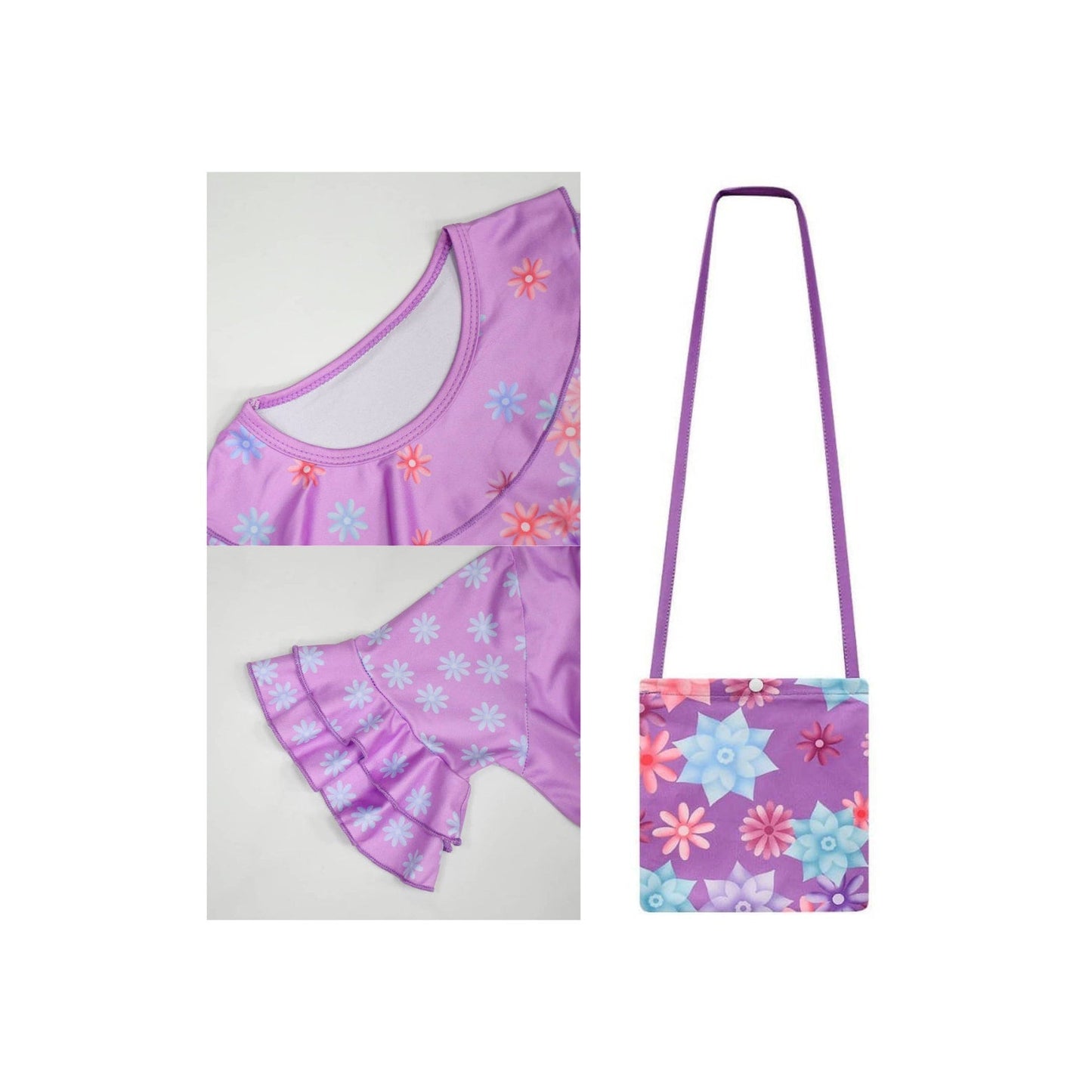 Encanto Isabela Dress & Bag - Inspired by Isabela from Encanto