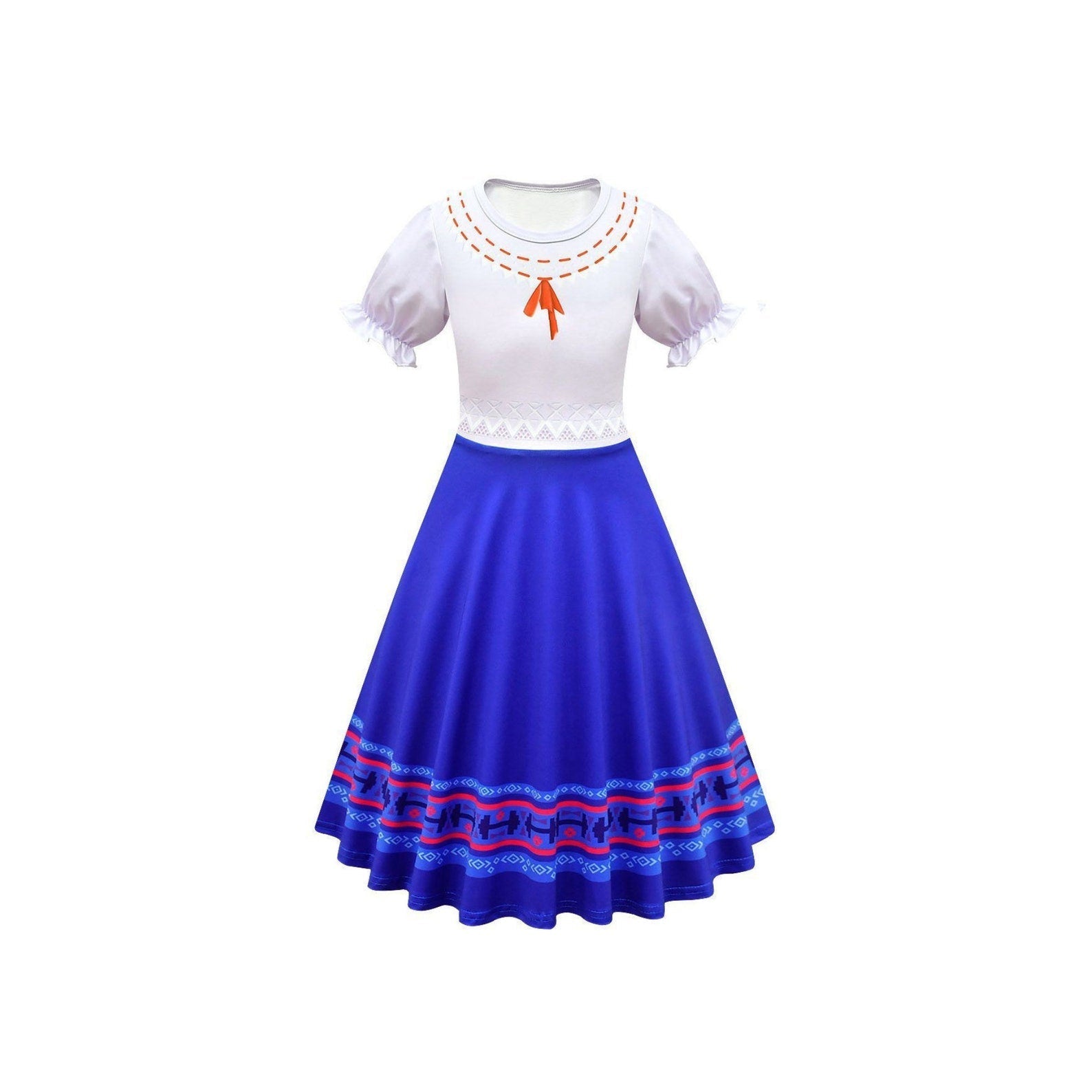 Encanto Luisa Dress and Bag - Disney Inspired Costume Dress-up Set, Encanto Inspired Dress