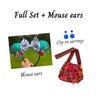 Encanto Mirabel Costume Set with Dress, Glasses, Bag, and Mouse Ears - READY TO SHIP Full Set + Mouse Ears