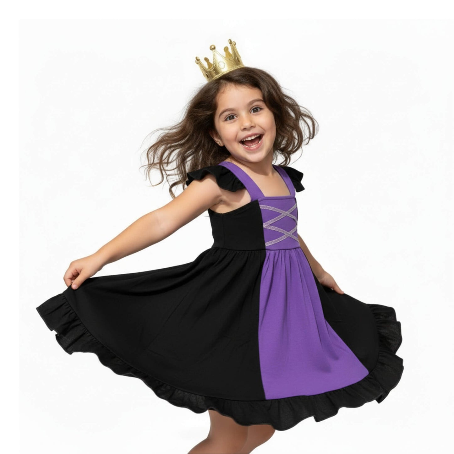 Evil Queen Costume Dress for Girls