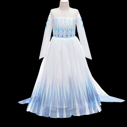 Frozen 2 Elsa Costume: The Perfect Elsa Dress for Birthdays and Halloween LS Dress Only