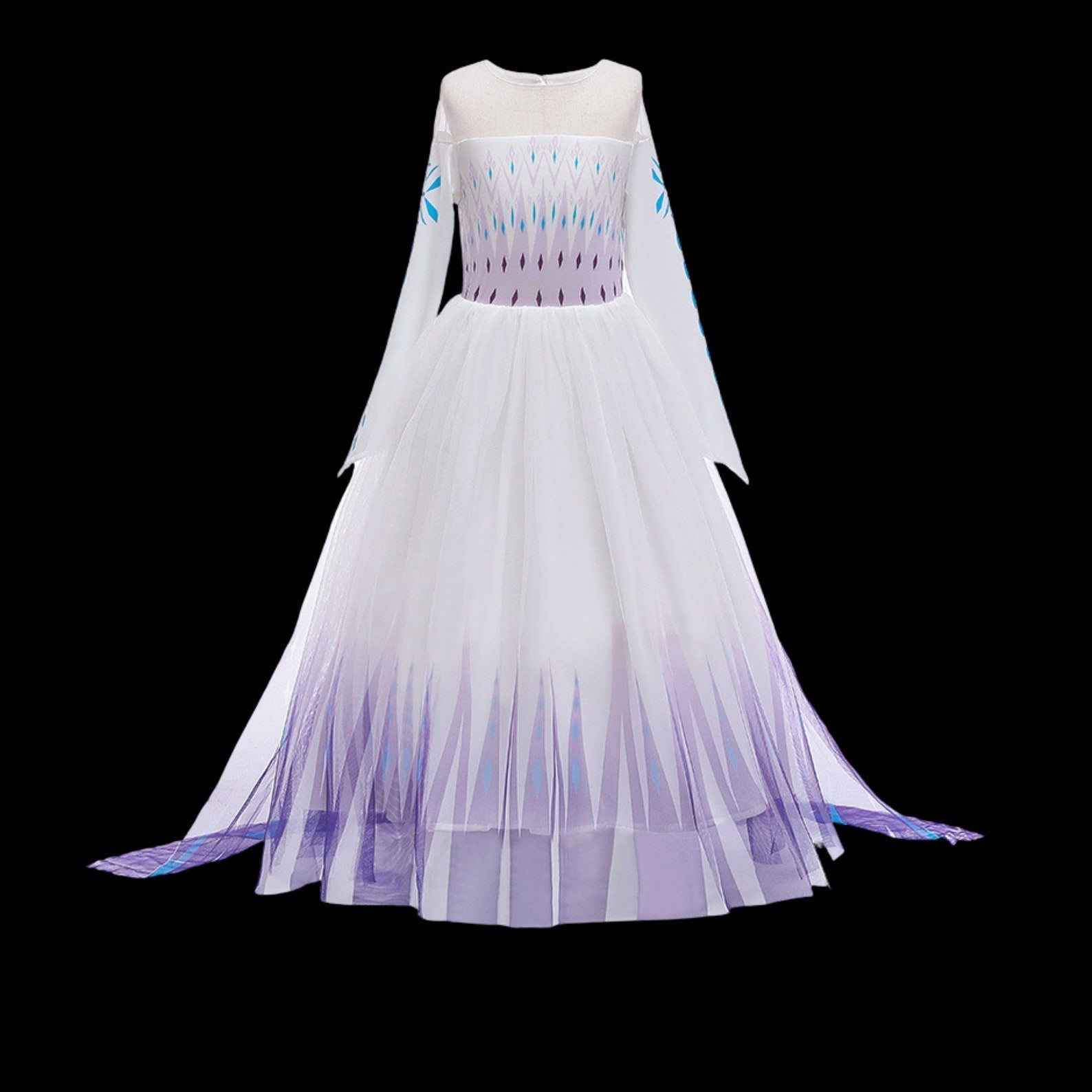 Frozen 2 Elsa Toddler Birthday Dress - Ice Queen-Inspired Dress Only