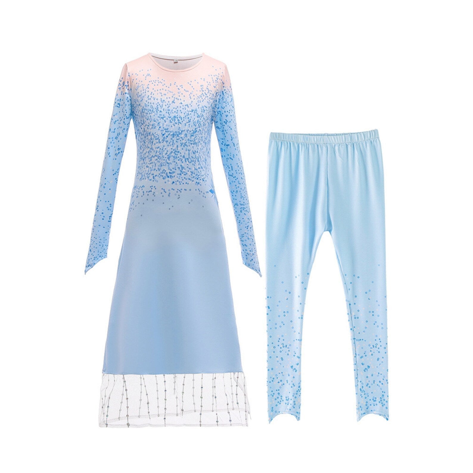 Frozen 2 Elsa Travel Outfit with Accessories