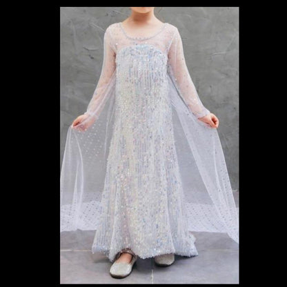 Frozen 2 Elsa White Birthday Dress: A Stunning Elsa Dress for Your Little Princess